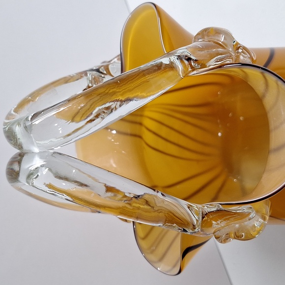 #ADF Art glass purse great home decor piece - Picture 4 of 8